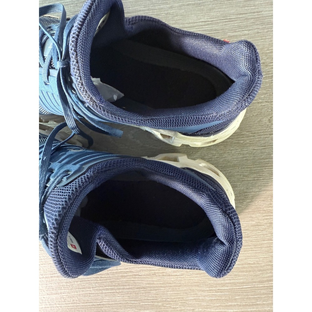 On Cloudflyer Blue Running Shoes Mens Size 10 Swiss Engineering Sneakers - Picture 7 of 15